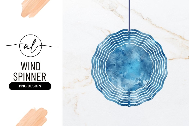 Round wind spinner png design