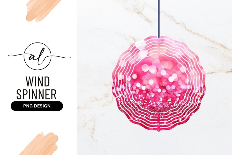 Round wind spinner png design