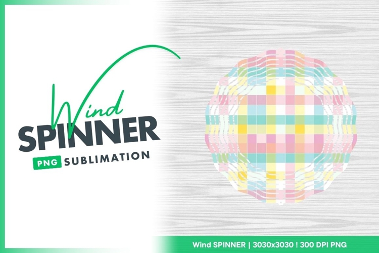 Pastel Round Wind Spinner Png Design