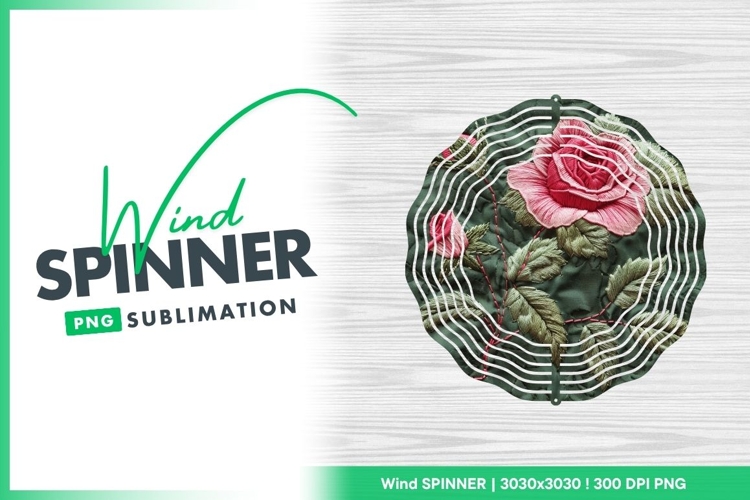 Rose Embroidery Image 4