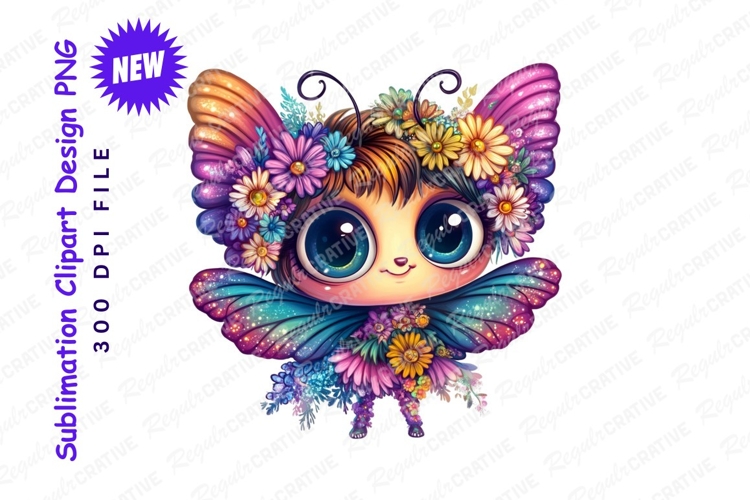 Butterfly Cartoon Image 3