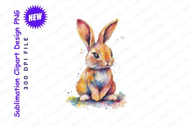 Easter Bunny Clipart Image 11