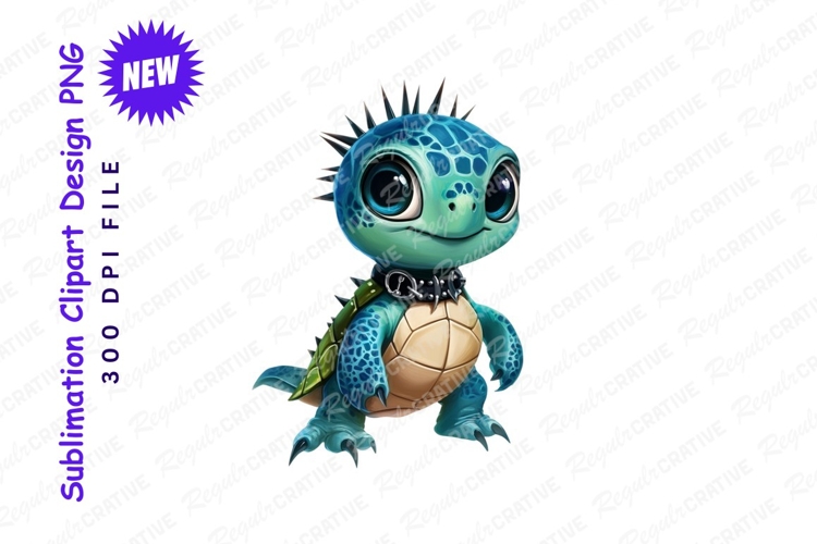 Turtle Clipart Image 23