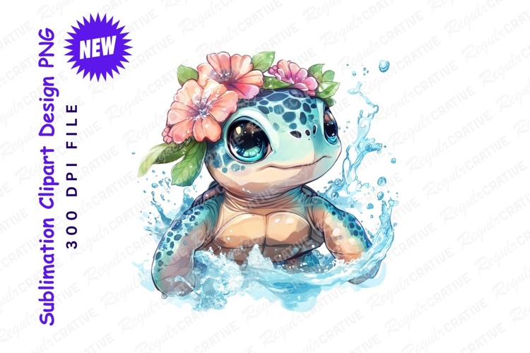 Turtle Clipart Image 21