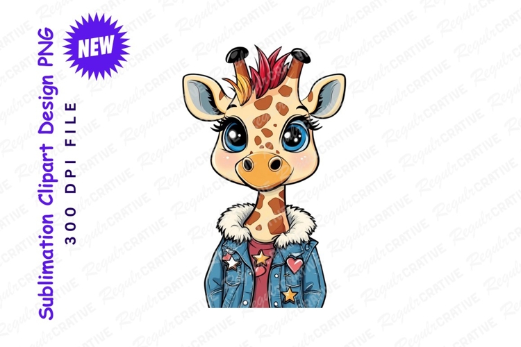 Giraffe Clipart Image 11