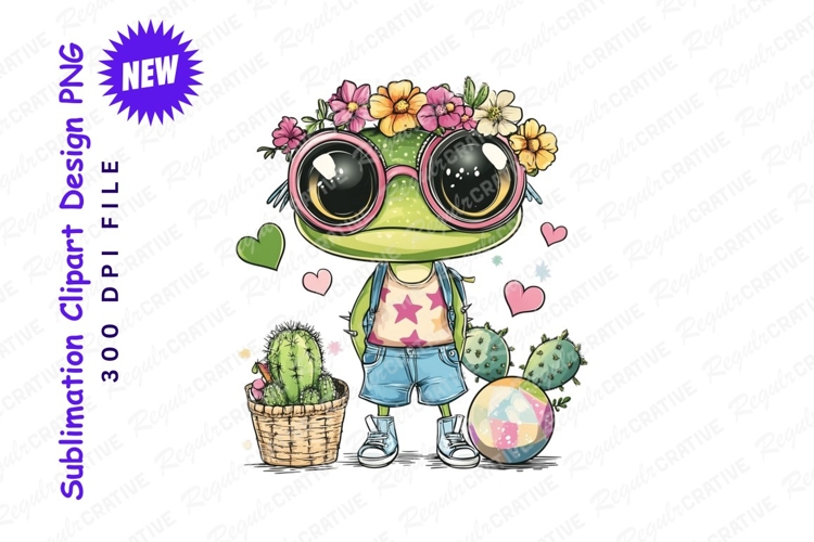 Frog Clipart Image 6