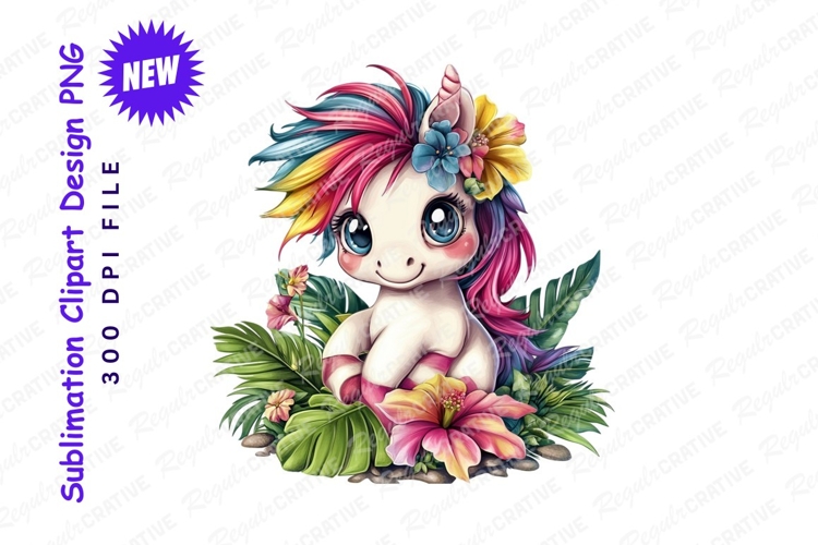 Unicorn Clipart Image 19