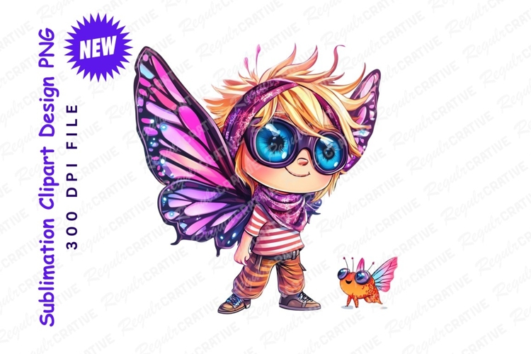 Butterfly Cartoon Image 9