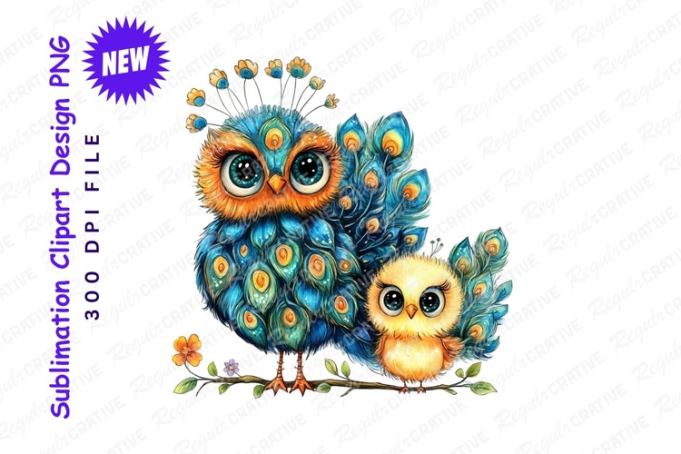Peacock Clipart Image 24
