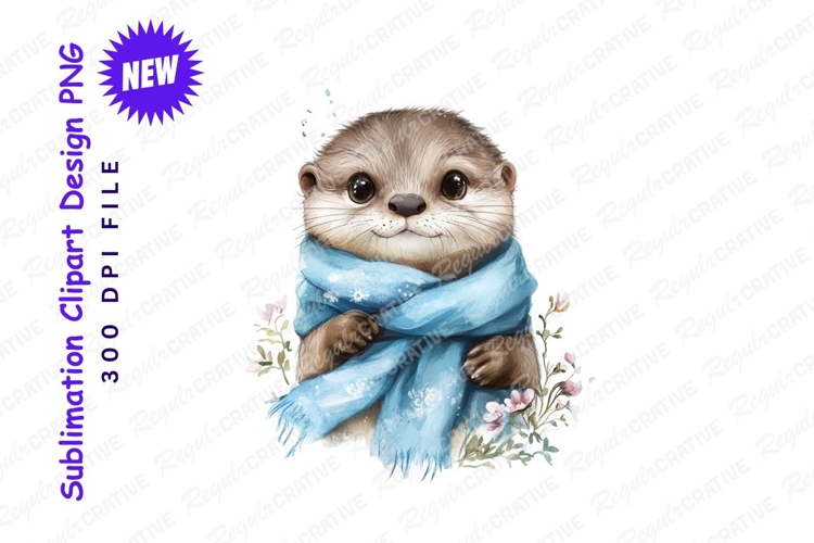Otter Illustration Image 21