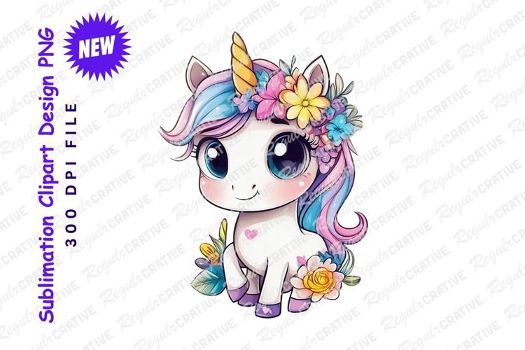 Unicorn Clipart Image 14