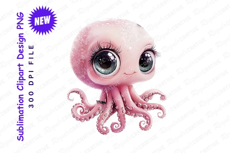 Octopus Clipart Image 10