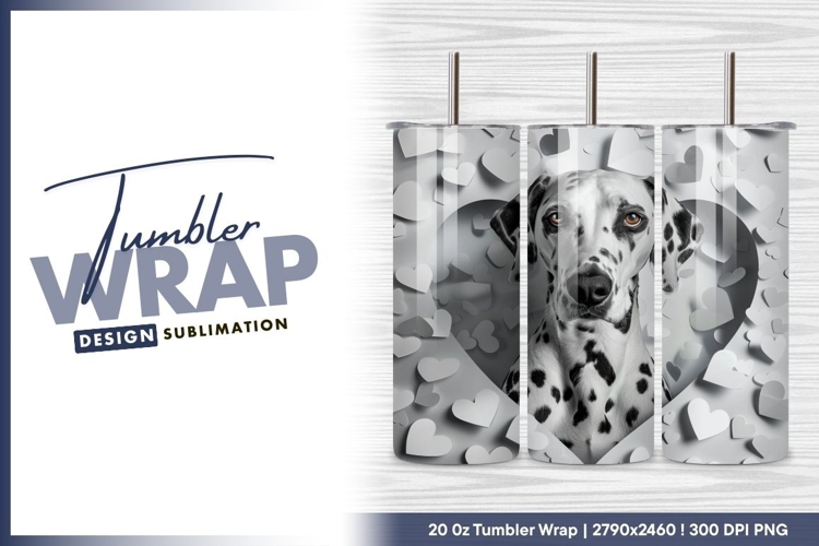 Dalmatian Clipart Image 6