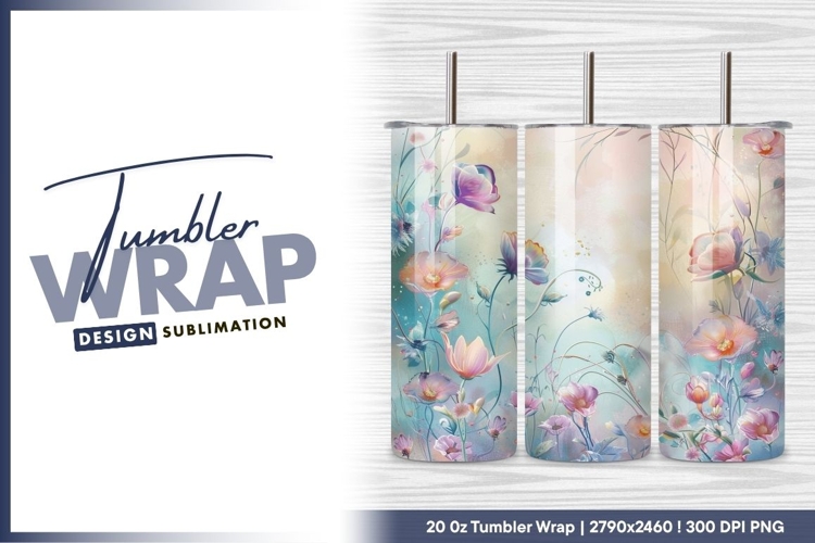 Watercolor Flowers Image 14
