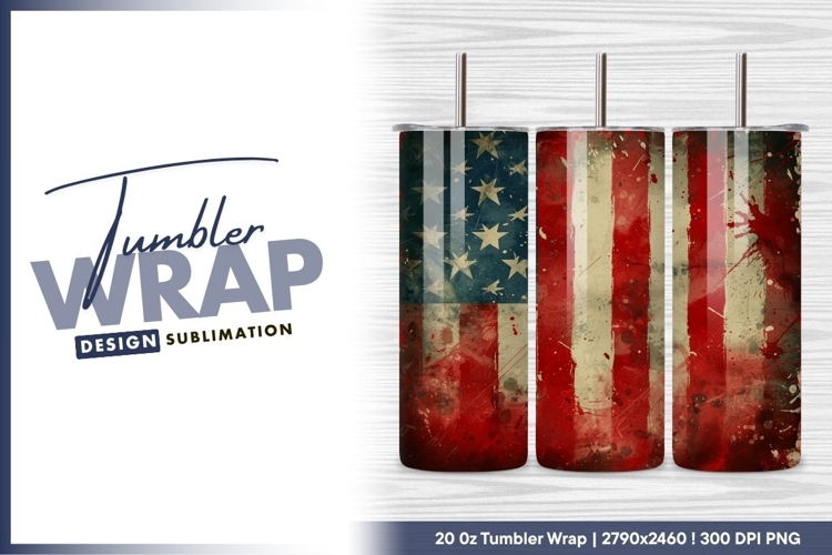 American Flag Clipart Image 17