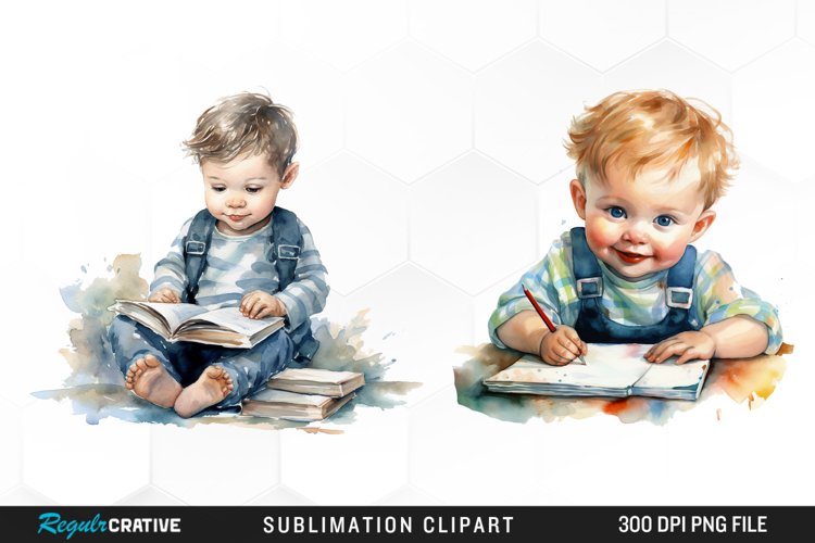 Studying Clipart Image 10