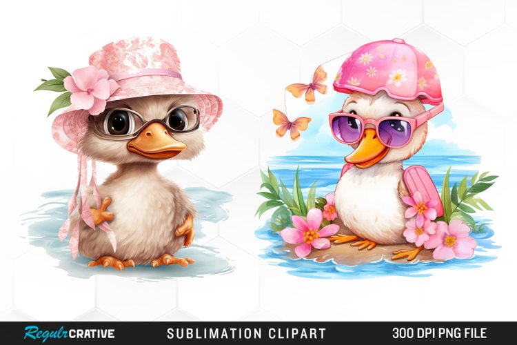 Cute Flamingo Clipart Image 15