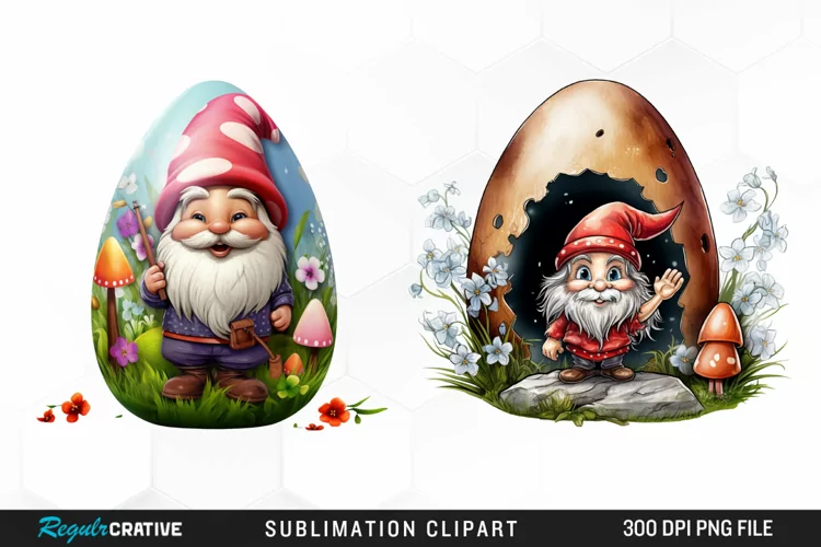 Watercolor Easter Egg PNG Clipart