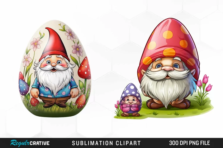 Watercolor Easter Egg Watercolor Clipart