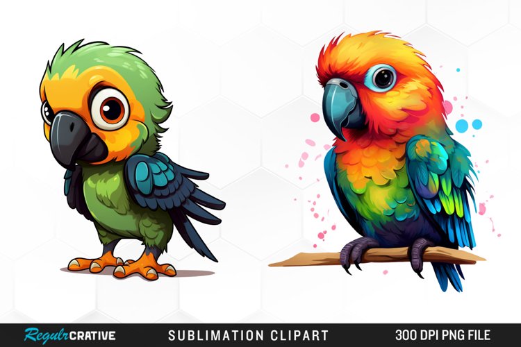Parrot Clipart Image 11