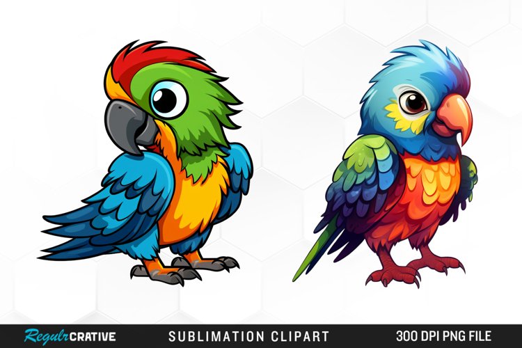 Parrot Clipart Image 6