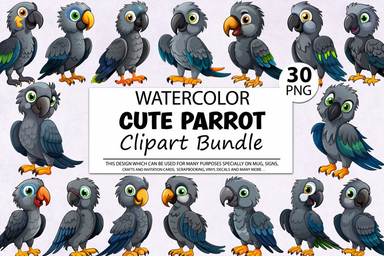 Parrot Clipart Image 8
