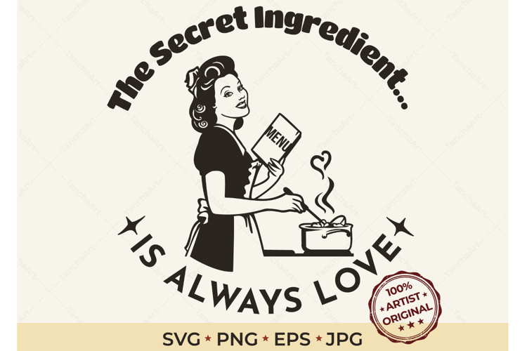 Retro Housewife Cut File Mothers day