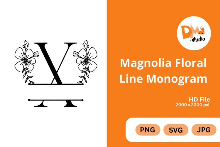 Magnolia Illustration Image 19