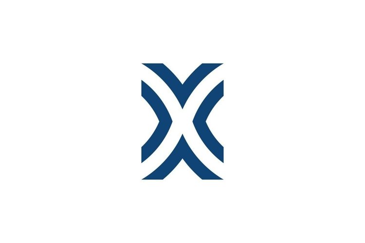 X logo design