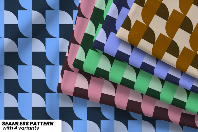 Geometric Seamless Pattern Image 2