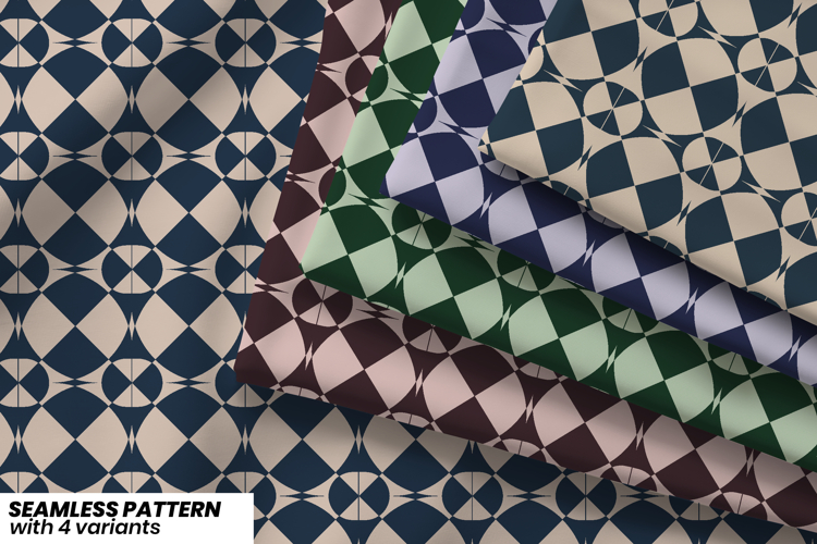 Geometric Seamless Pattern Image 6