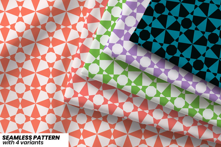 Geometric Seamless Pattern Image 15