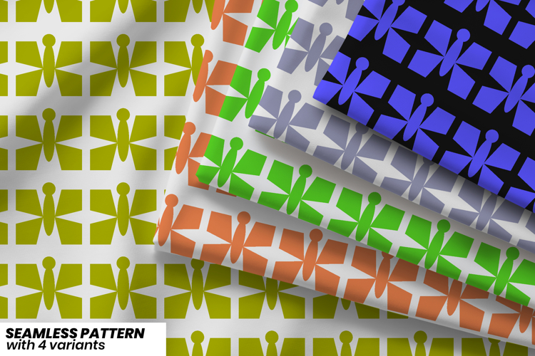 Geometric Seamless Pattern Image 12