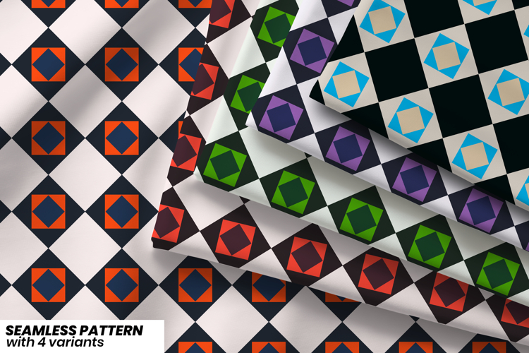 Geometric Seamless Pattern Image 2