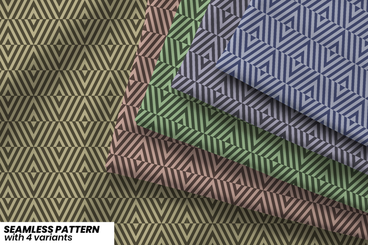 Zigzag Prism Pattern