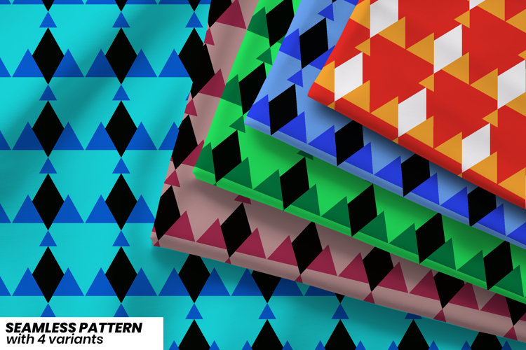 Geometric Seamless Pattern Image 11