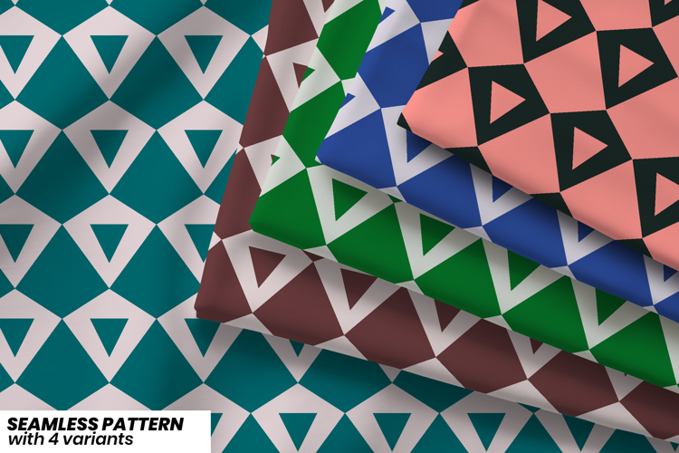 Structured Mosaic Pattern