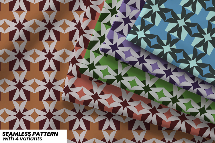 Geometric Seamless Pattern Image 13