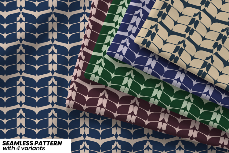 Geometric Seamless Pattern Image 4
