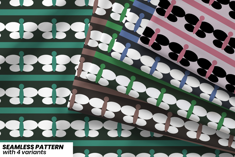 Dragonfly Row Pattern