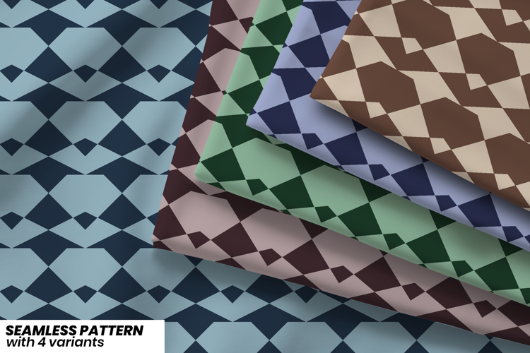 Geometric Seamless Pattern Image 4