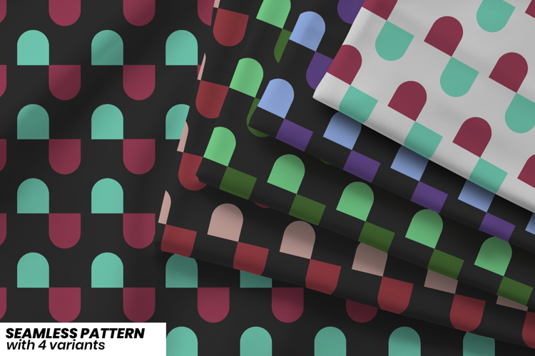 Geometric Seamless Pattern Image 13