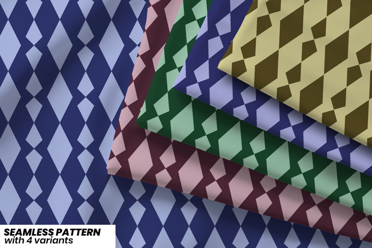 Geometric Seamless Pattern Image 16