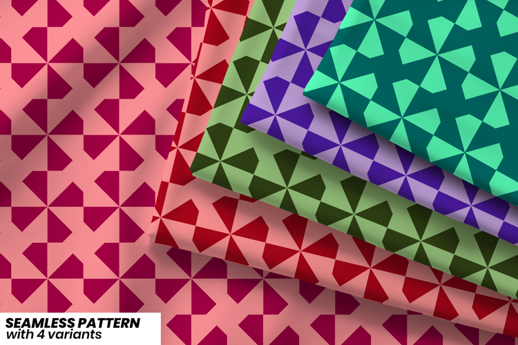 Geometric Seamless Pattern Image 5