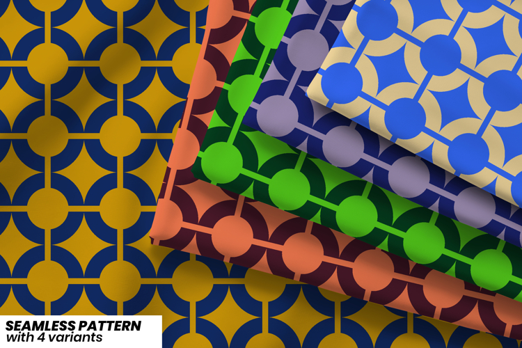 Geometric Seamless Pattern Image 19
