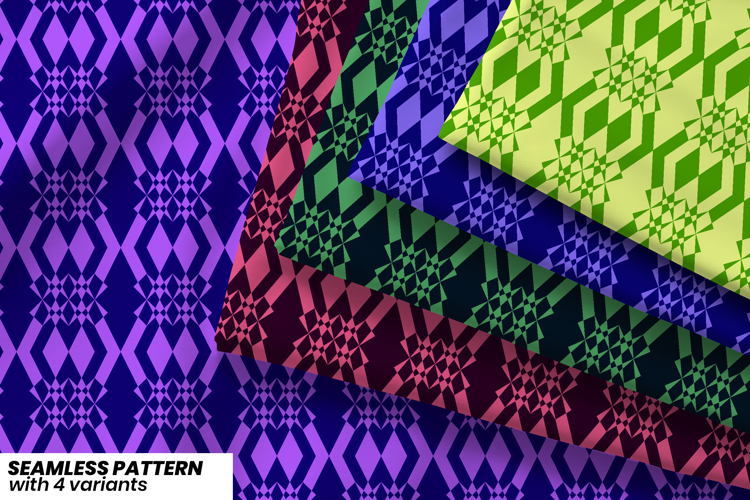 Geometric Star Pattern