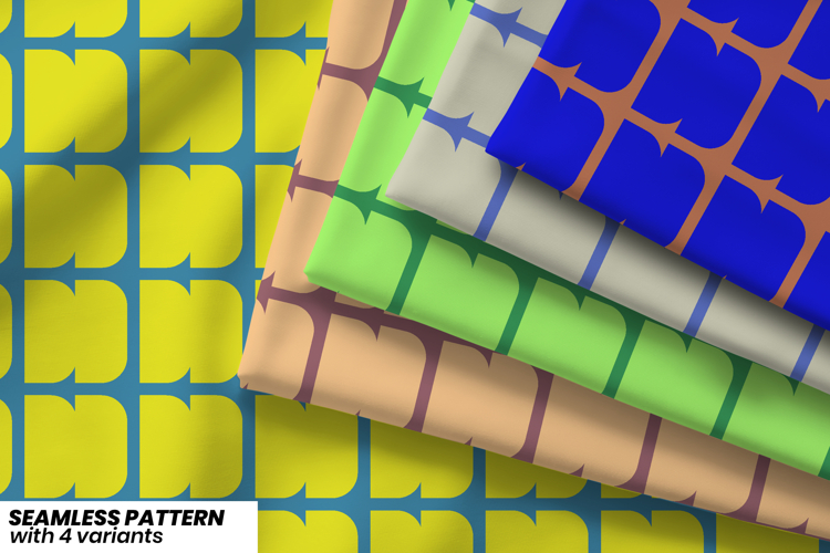 Geometric Seamless Pattern Image 20