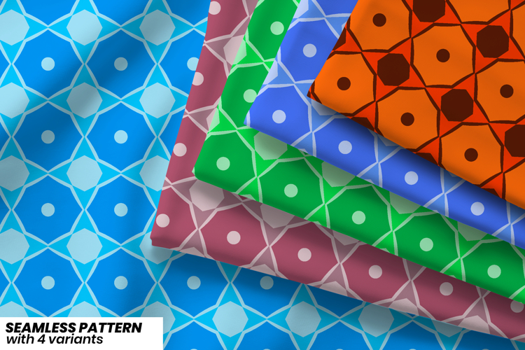 Geometric Seamless Pattern Image 22
