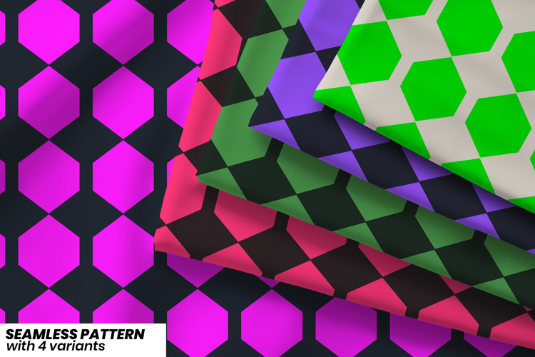 Geometric Seamless Pattern Image 22