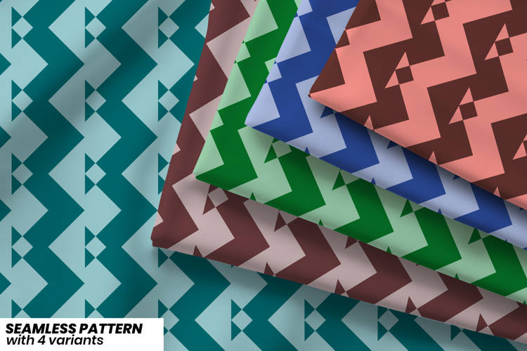 Geometric Seamless Pattern Image 2